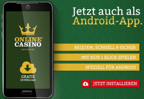 onlinecasino.de app
